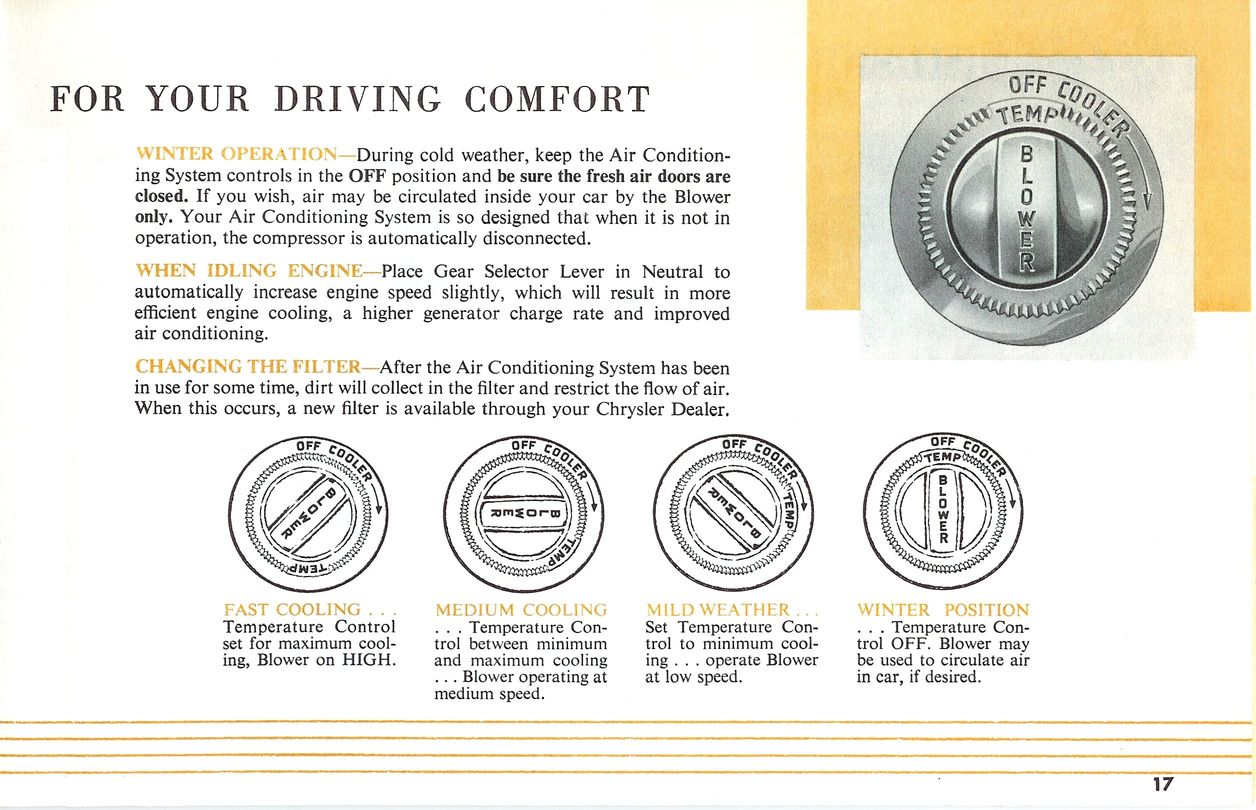 1955 Chrysler Imperial Owners Manual Page 16